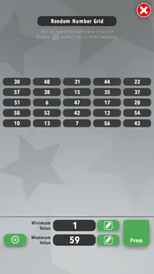 Random Number Suite v2 android App screenshot 1